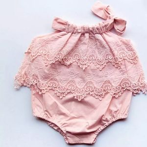 Floral Newborn Baby Girl Romper